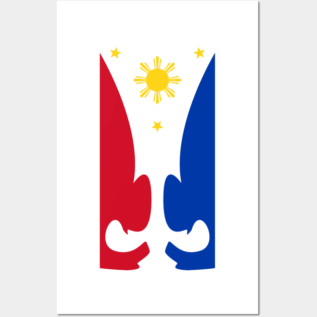 Philippines Flag Wall Art by Historia